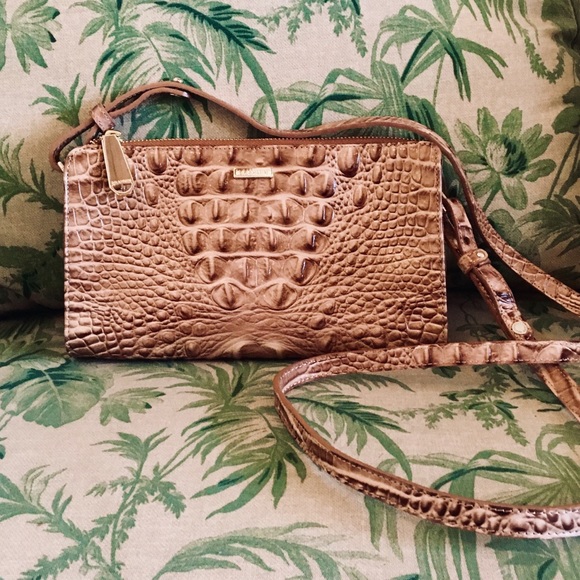 βΌοΈSOLDβΌοΈNWOT Brahmin Sienna Crossb in Tobaccoπ΄π€ - Picture 10 of 10